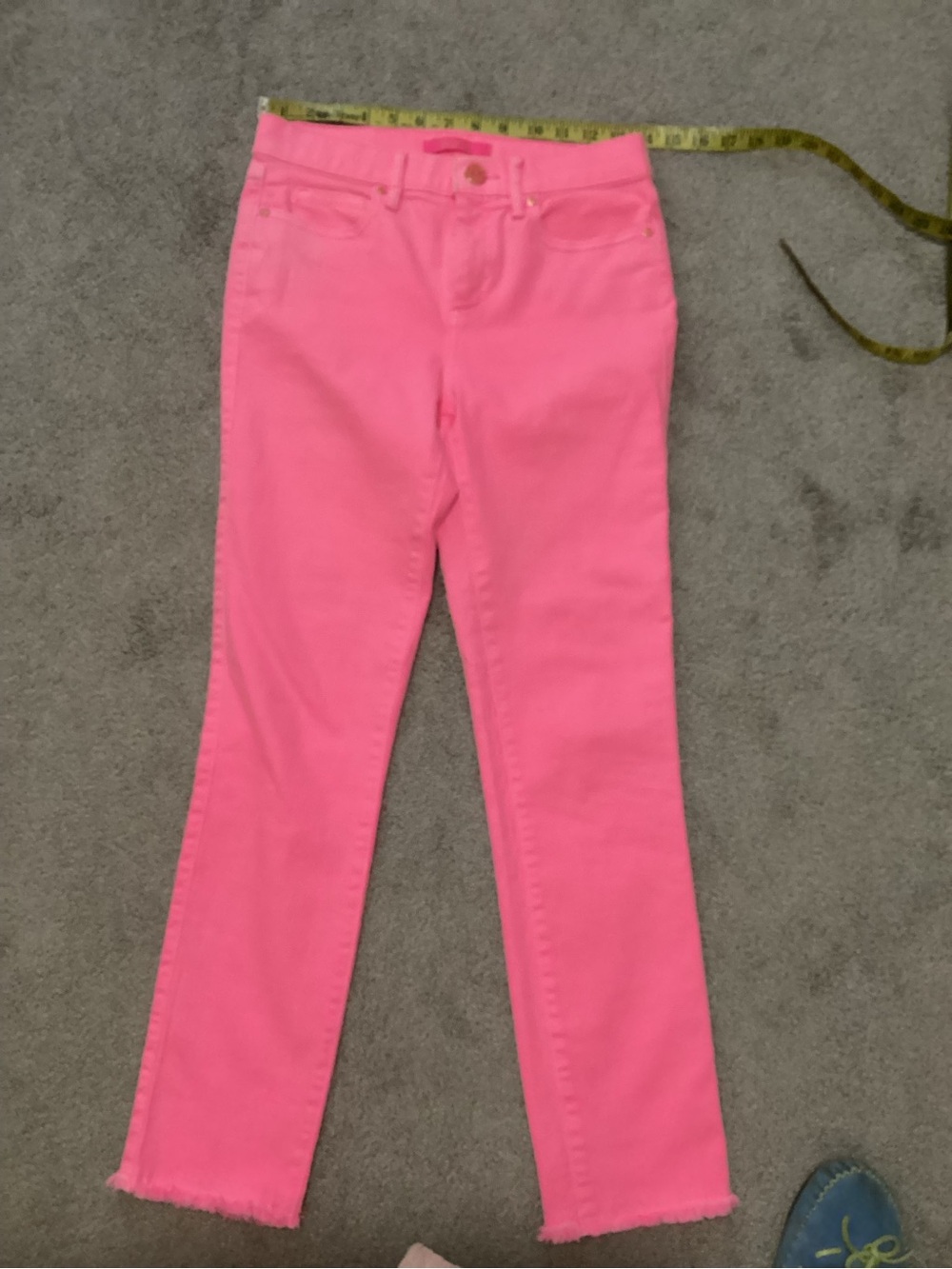 Lilly Pulitzer Neon Pink Skinny Jeans